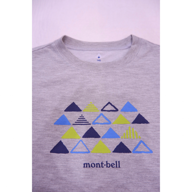 mont bell(モンベル)のモンベル【mont bell 】キッズTシャツ2枚 キッズ/ベビー/マタニティのキッズ服男の子用(90cm~)(Tシャツ/カットソー)の商品写真