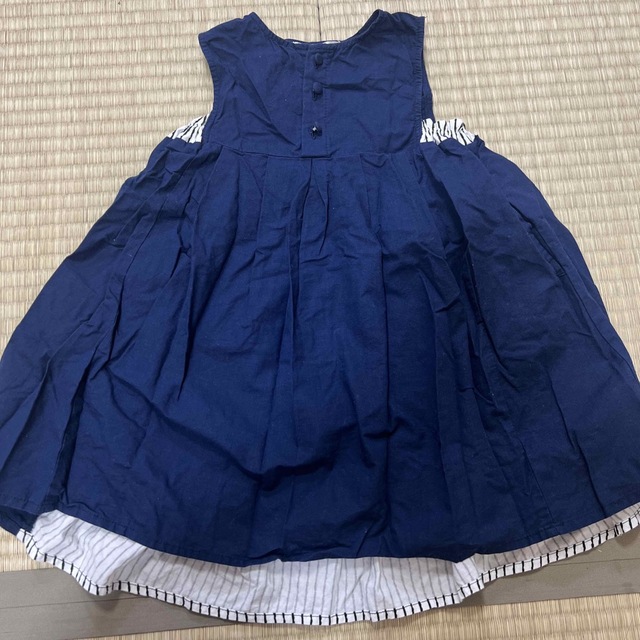 apres les cours(アプレレクール)のオールオルン　ワンピース100 キッズ/ベビー/マタニティのキッズ服女の子用(90cm~)(ワンピース)の商品写真