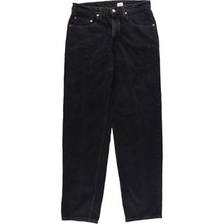 リーバイス(Levi's)の古着 90年代 リーバイス Levi's 550 RELAXED FIT ブラックデニム テーパードデニムパンツ メンズw33 ヴィンテージ /eaa338860(デニム/ジーンズ)