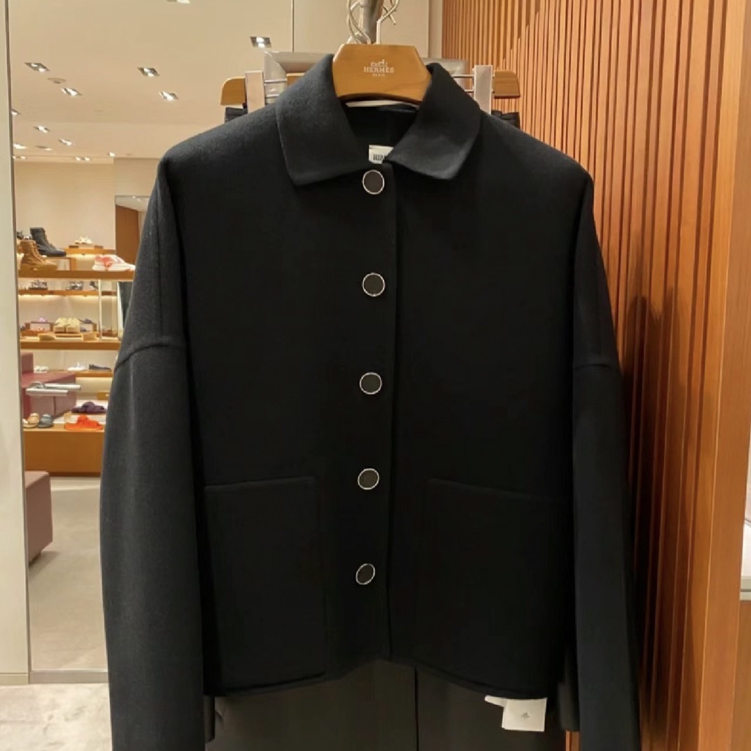 HERMES - 【新品未使用】エルメス 2023秋冬 カシミヤ ショート HERMES - 【新品未使用】エルメス 2023秋冬 カシミヤ ショート