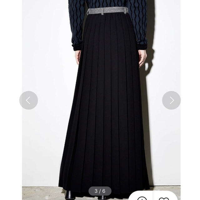 PAMEO POSE(パメオポーズ)の●最終価格●【パメオポーズ】YOKE SWITCHING LONG SKIRT レディースのスカート(ロングスカート)の商品写真