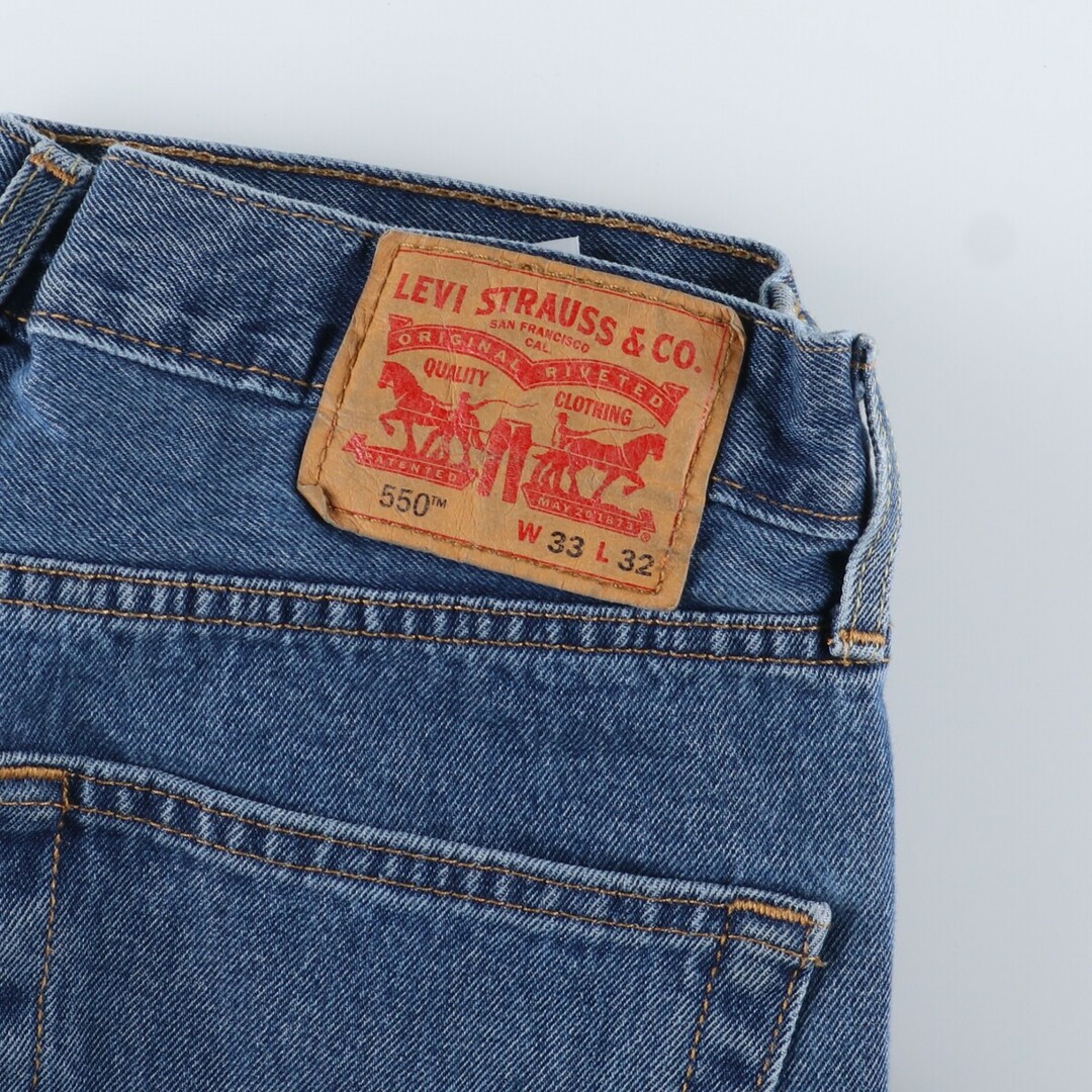 リーバイス Levi's 550 テーパードジーンズ デニムパンツ メンズw34 /eaa341599