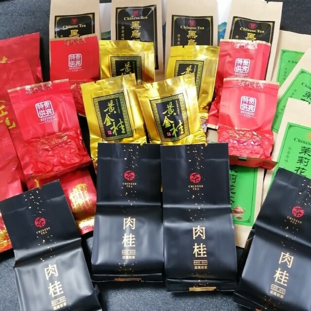 中国茶葉　人気のお勧め中国茶葉6種類/各4包/計24包！ 食品/飲料/酒の飲料(茶)の商品写真