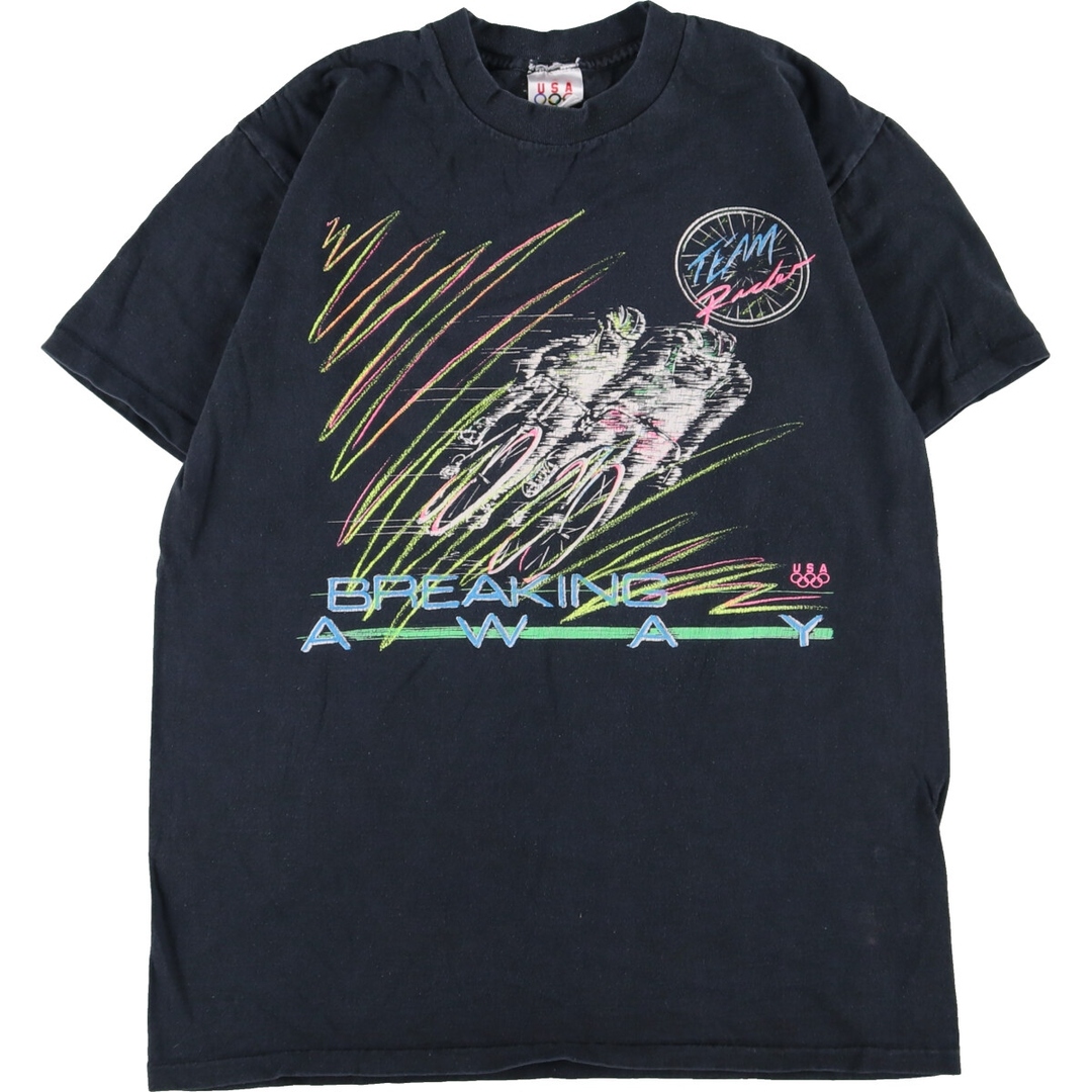 90年代 ジェイシーペニー J.C.Penney USA OLYMPIC オリンピック スポーツプリントTシャツ USA製 メンズM ヴィンテージ /eaa341786