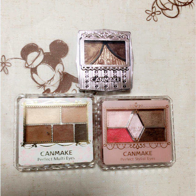 CANMAKE(キャンメイク)のキャンメイク♡アイシャドー3点セット コスメ/美容のベースメイク/化粧品(アイシャドウ)の商品写真