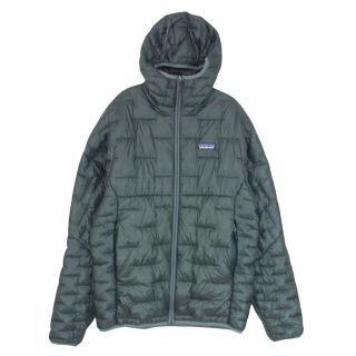 パタゴニア(patagonia)のpatagonia パタゴニア 19AW 84030 MICRO PUFF HOODIE マイクロ パフ フーディ ジャケット グリーン系 S【中古】(その他)