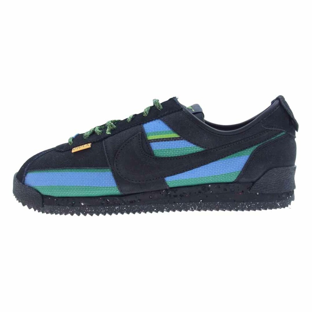 NIKE ナイキ スニーカー × UNION ユニオン DR1413-001 Cortez Black スニーカー ブラック系 29.5cm【美品】約305cm高さ