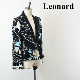 レオナール(LEONARD)のAL BJ0002 高級 Leonard レオナール レディース 総柄 花柄(テーラードジャケット)