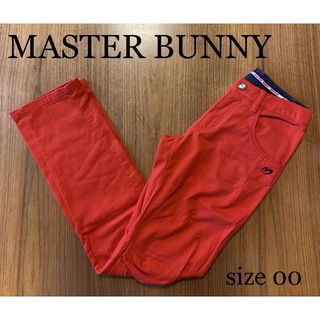 マスターバニーエディション(MASTER BUNNY EDITION)のマスターバニー ゴルフウェア レディース パンツ 赤 サイズ00(ウエア)