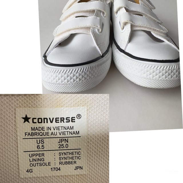 CONVERSE NEXTAR コンバース ネクスター ベルクロ レザー 6