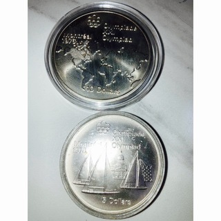 1976 モントリオール オリンピック 記念銀貨 10ドル
