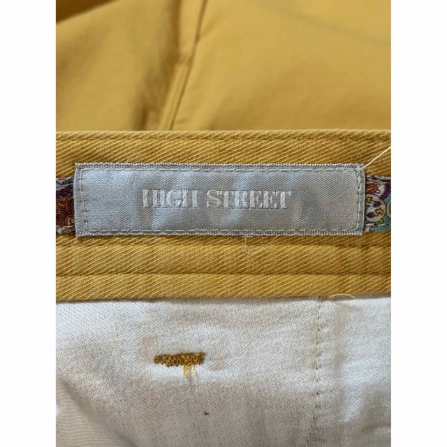 HIGH STREET(ハイストリート)のHIGHSTREET ハイストリート　クロップドパンツ　チノパン　ストレッチ素材 メンズのパンツ(その他)の商品写真