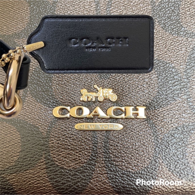 美品　COACH コーチ　ショルダーバッグ ハリー シグネチャー　F80298