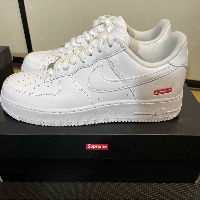 Supreme × Nike Air Force 1 Low "White"