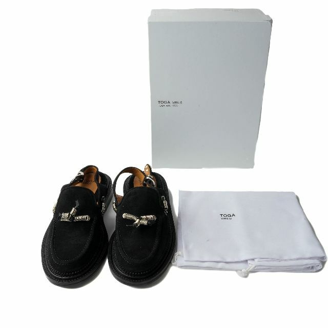新品 TOGA VIRILIS メタル スエード ローファー 41 | www.angeloawards.com