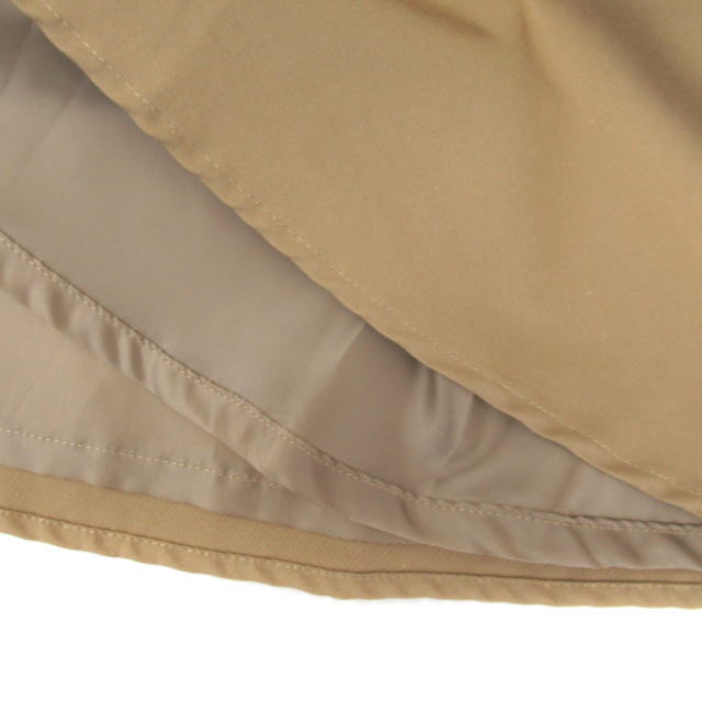 Demi-Luxe BEAMS(デミルクスビームス)のデミルクス ビームス フレアスカート ミモレ丈 無地 38 ベージュ /SY20 レディースのスカート(ひざ丈スカート)の商品写真