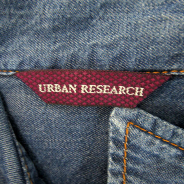 URBAN RESEARCH(アーバンリサーチ)のアーバンリサーチ ダンガリーシャツ カジュアルシャツ 長袖 F 青 ブルー レディースのトップス(シャツ/ブラウス(長袖/七分))の商品写真