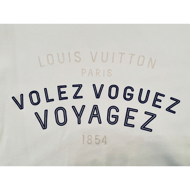 Tシャツ/カットソー(半袖/袖なし) 美品!ルイ•ヴィトン“VOLEZ, VOGUEZ