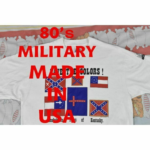 MILITARY(ミリタリー)の80’ｓミリタリー Ｔシャツ 12293 USA製 綿100％ ビンテージ 00 メンズのトップス(Tシャツ/カットソー(半袖/袖なし))の商品写真