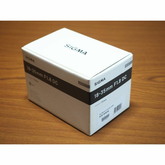 SIGMA 18-35 F1.8 DC ニコンFマウント APS-C用レンズ - レンズ(ズーム)