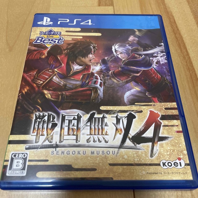 PlayStation4(プレイステーション4)の戦国無双4（コーエーテクモ the Best） PS4 エンタメ/ホビーのゲームソフト/ゲーム機本体(家庭用ゲームソフト)の商品写真