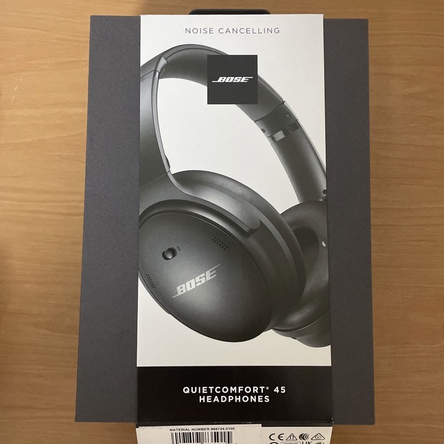 BOSE Bluetooth対応ヘッドホンQUIETCOMFORT 45 BLA