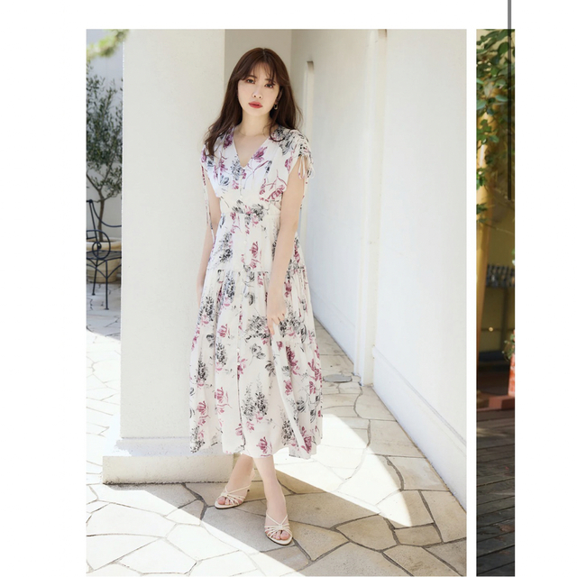 Her lip to(ハーリップトゥ)のHerlipto 🤍新品未使用🤍Full Of Love Long Dress🤍 レディースのワンピース(ロングワンピース/マキシワンピース)の商品写真