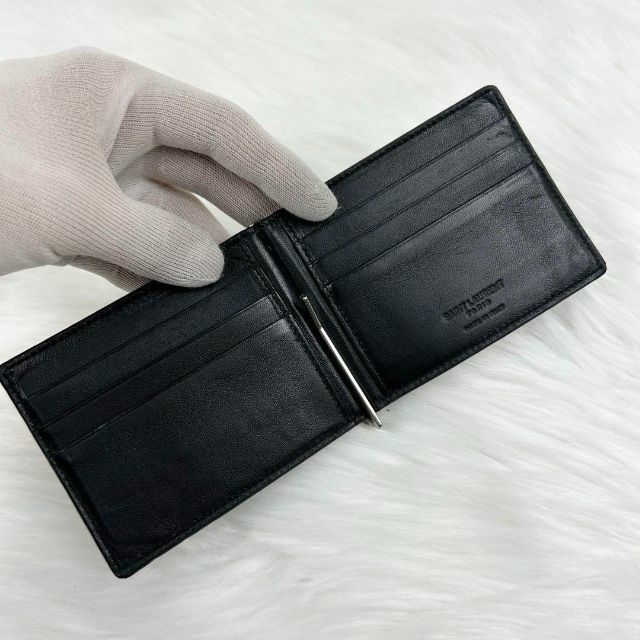 極美品・付属品完備】サンローラン マネークリップ クロコ型押し