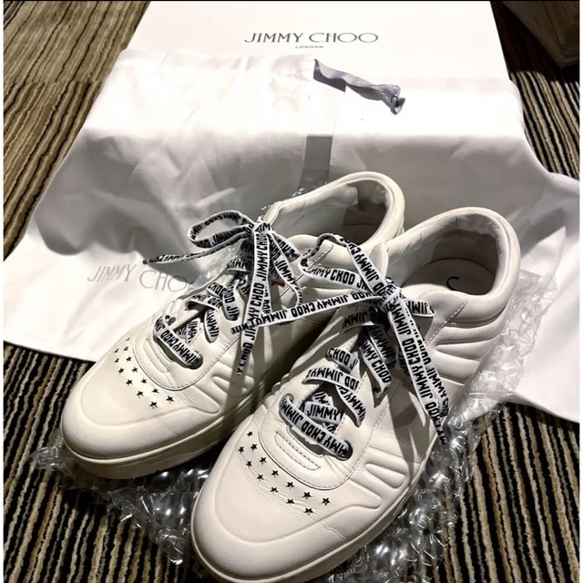 新品未使用⭐︎ ジミーチュウ　JIMMY choo メンズ　ハイカットスニーカー