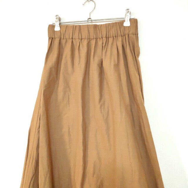 UNITED ARROWS(ユナイテッドアローズ)のユナイテッドアローズ  SFL ロング フレア スカート  ベージュ レディースのスカート(ロングスカート)の商品写真