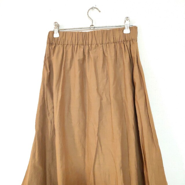 UNITED ARROWS(ユナイテッドアローズ)のユナイテッドアローズ  SFL ロング フレア スカート  ベージュ レディースのスカート(ロングスカート)の商品写真