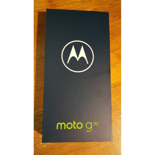 新品 未使用 未開封品 Motorola モトローラ moto g32 128G