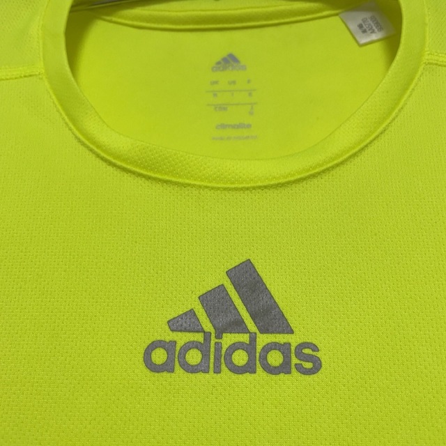 adidas(アディダス)の【極美品】adidas アディダス ランニング 半袖 Tシャツ 黄色 イエローM メンズのトップス(Tシャツ/カットソー(半袖/袖なし))の商品写真