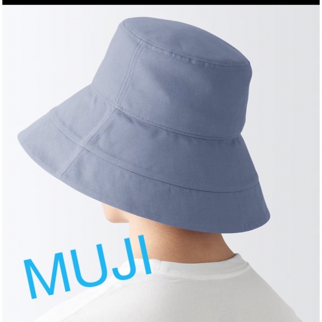 MUJI (無印良品)(ムジルシリョウヒン)のMUJI リヨセルリネンキャペリン レディースの帽子(ハット)の商品写真