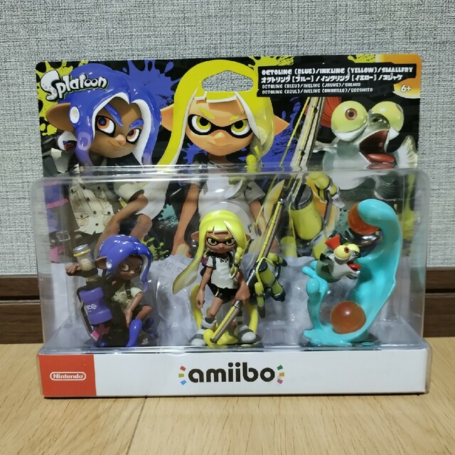 新品 未開封 amiibo スプラトゥーン3　トリプルセット 任天堂