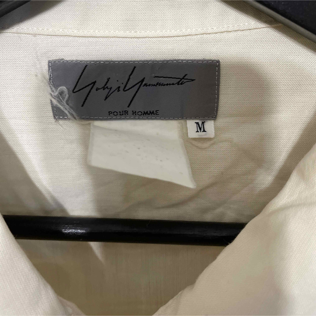 Yohji yamamoto POUR HOMME 旧 長袖シャツ | escolalf.com.br