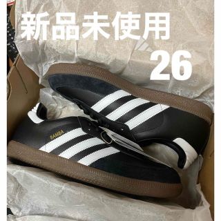 アディダス(adidas)のadidas SAMBA LEATHER 新品 26cm アディダス サンバ(スニーカー)