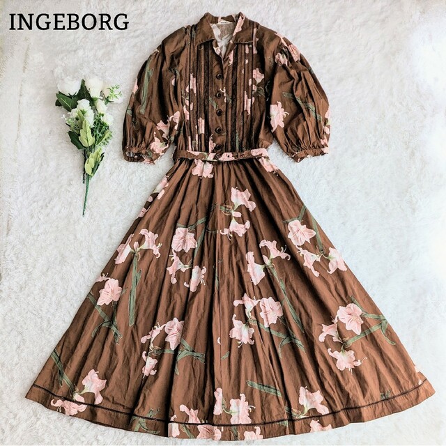 INGEBORG ✨美品✨マキシワンピース