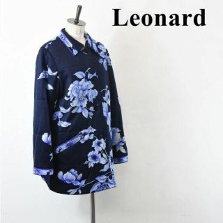 レオナール(LEONARD)のAL BJ0006 高級 Leonard レオナール レディース 総柄 花柄(ロングコート)