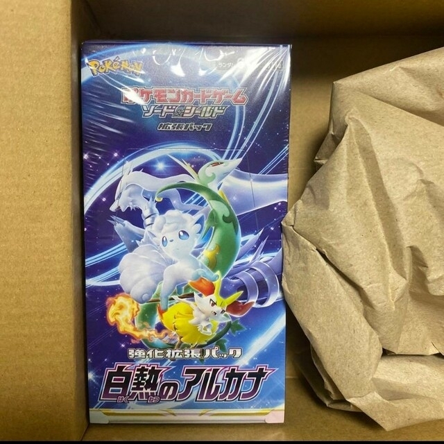 ポケモンカード　白熱のアルカナBOX シュリンク付き　未開封