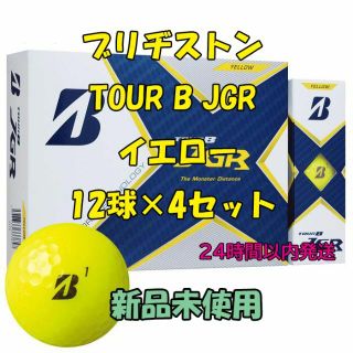 BRIDGESTONE - ブリヂストン TOUR B JGR ボール イエロー 1ダース×4 ...