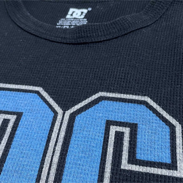 DC SHOES(ディーシーシューズ)の【DC Shoes】サーマルシャツ 長袖 ワッフル ロンT プリント ロゴ 古着 メンズのトップス(Tシャツ/カットソー(七分/長袖))の商品写真