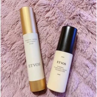 ETVOS - ETVOS  美容液 化粧下地 25ml リキッドファンデーション 30ml