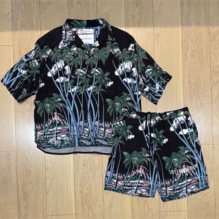 ティー(TTT_MSW)のDAIRIKU アロハシャツ Aloha Shirt アロハ ブラック(シャツ)