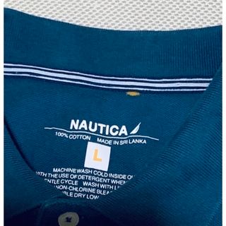 ノーティカ(NAUTICA)の美品【ナーティカ】ポロシャツ ネイビー メンズ XL サイズ(US L)(ポロシャツ)