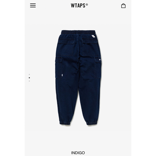 W)taps - 【サイズM】WTAPS Milt2001 Cotton Denim Indigoの通販 by