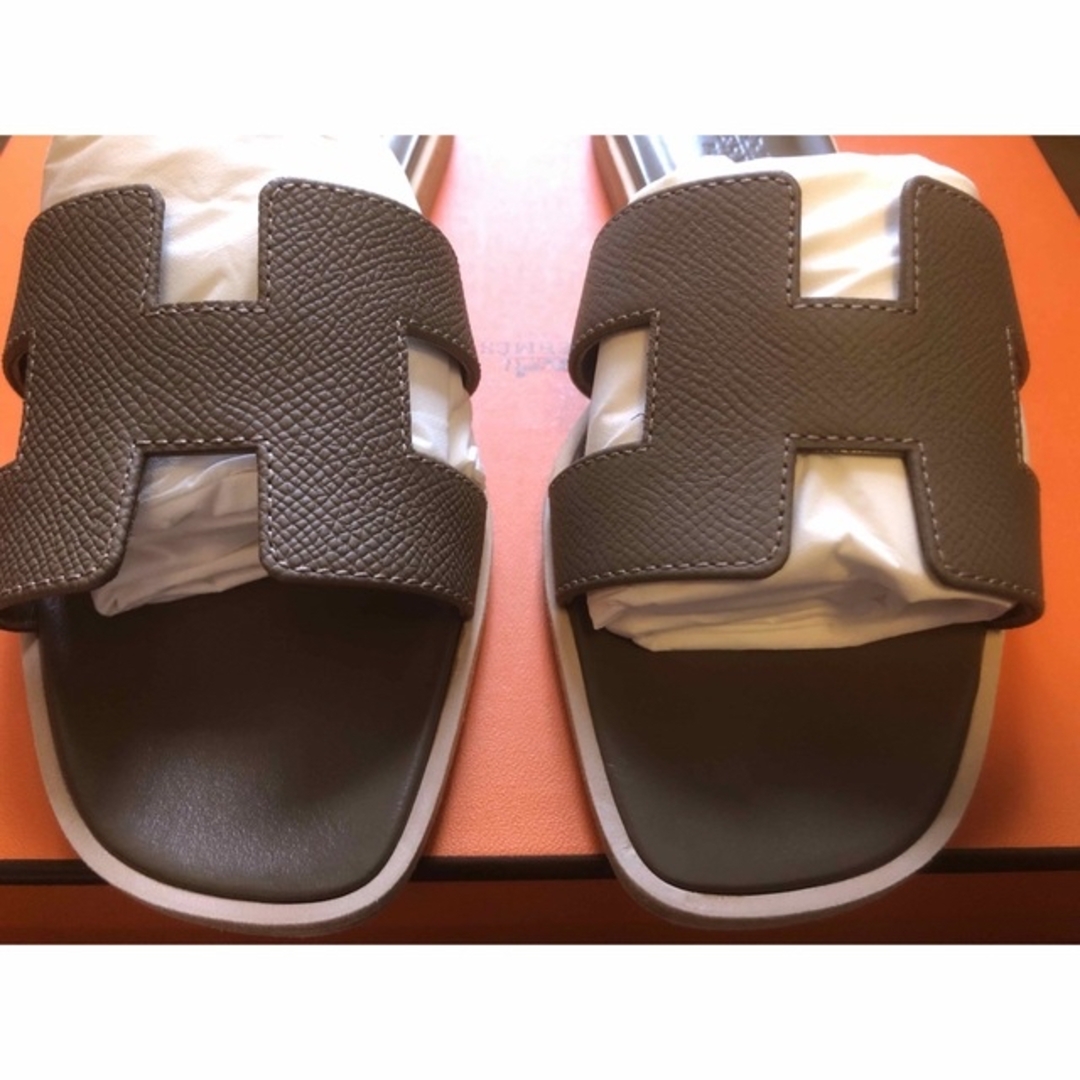 新品エルメス オランサンダル 35-