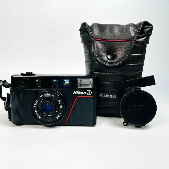Nikon L35AD ISO1000 コンパクトフィルムカメラ-