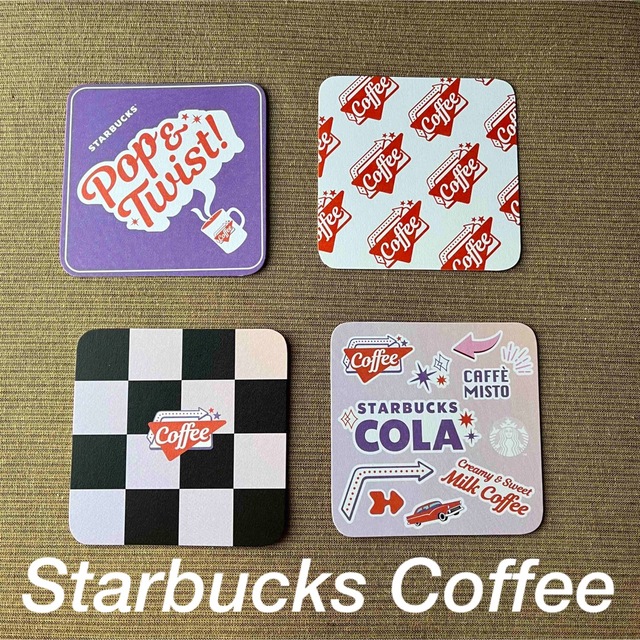 Starbucks Coffee(スターバックスコーヒー)のStarbucks Coffee(スターバックスコーヒー) 限定コースター エンタメ/ホビーのコレクション(ノベルティグッズ)の商品写真
