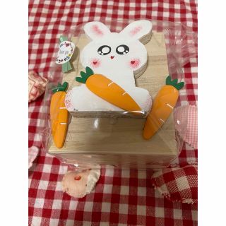 ハンドメイド　🍀うさぎさんの可愛小物入れBOX🍀(インテリア雑貨)